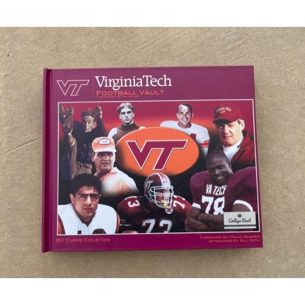 Virginia Tech Football Vault Hardcover Book